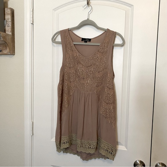 Suzanne Betro Lace Tunic Size S - Picture 4 of 9
